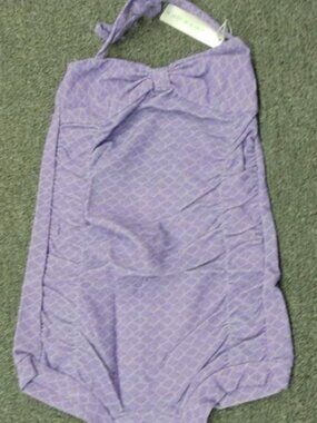 Wovenplay Girl's Scale Pattern Swimsuit